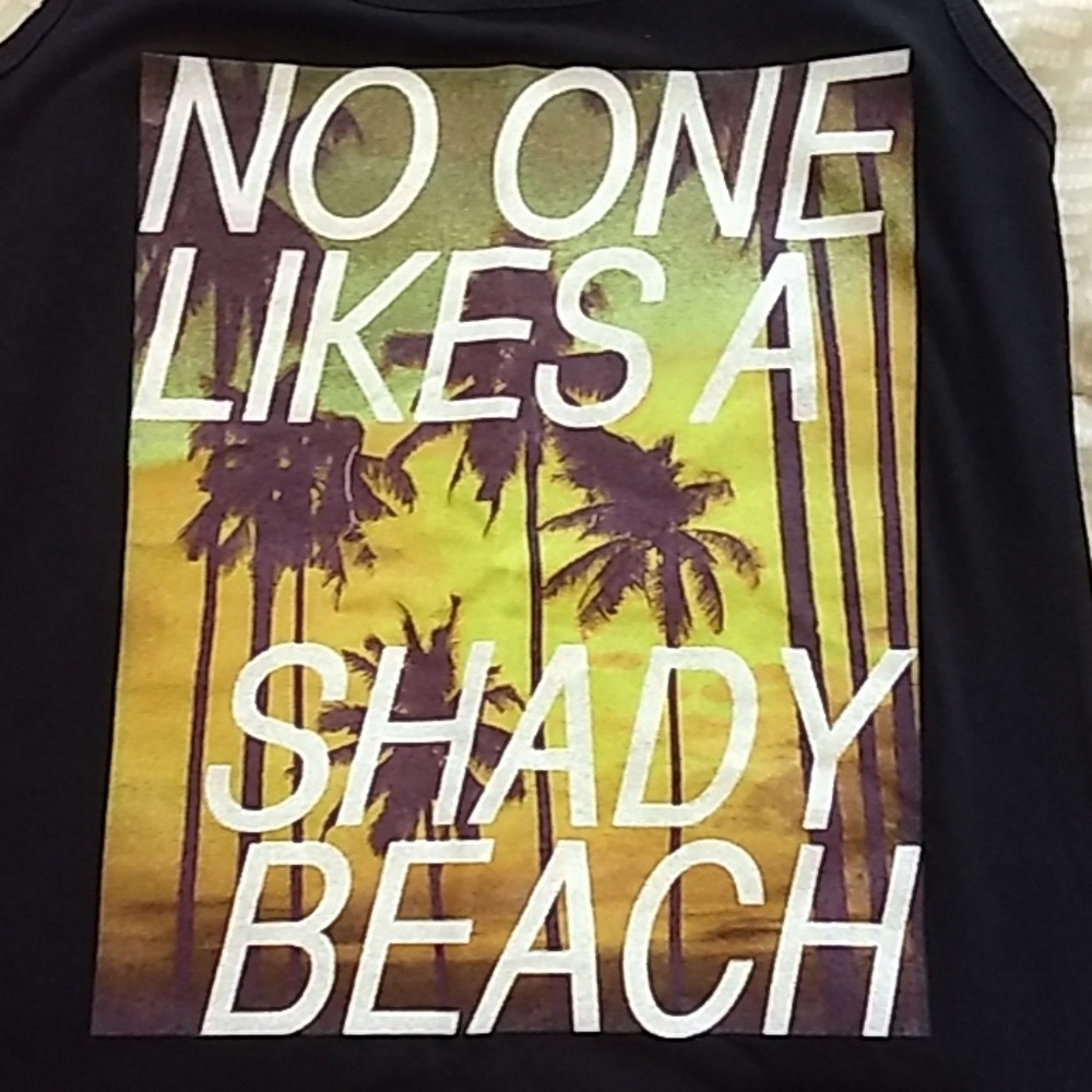 Spencer's black tank